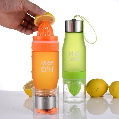 Lemon Fruit Juicer Bottle â€” Portable Squeeze Citrus Juicer Water Bottle