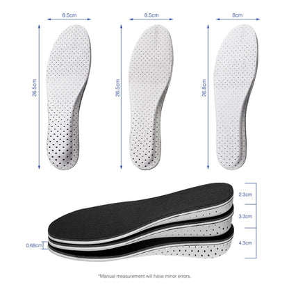 Invisible Height Increase Insoles â€” Adjustable Lift Insoles for Men & Women