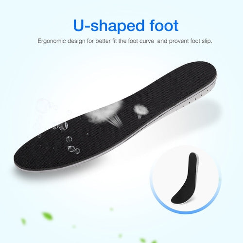 Invisible Height Increase Insoles â€” Adjustable Lift Insoles for Men & Women