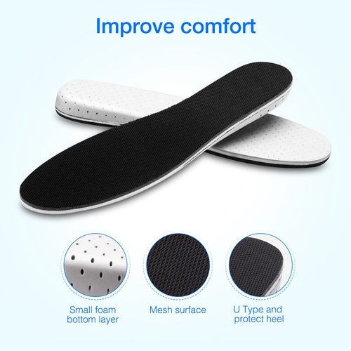 Invisible Height Increase Insoles â€” Adjustable Lift Insoles for Men & Women