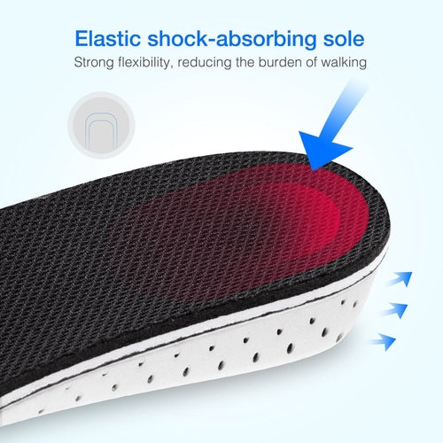 Invisible Height Increase Insoles â€” Adjustable Lift Insoles for Men & Women