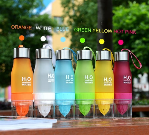 Lemon Fruit Juicer Bottle â€” Portable Squeeze Citrus Juicer Water Bottle