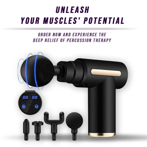 Muscle Massage Gun â€” Deep Tissue Percussion Massager for Pain Relief