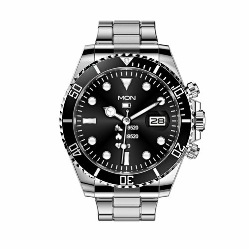 High Quality Stainless Steel Smart Watch â€” Stylish Unisex Smartwatch