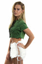 Bandage Shorts for Women â€” Sexy Cotton Summer Jeans Pants